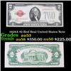 1928A $2 Red Seal United States Note Grades Select AU