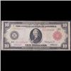 Image 4 : ***Auction Highlight*** PCGS 1914 $10 Rare Red Seal Large Size Federal Reserve Note Graded vf20 By P