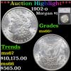 ***Auction Highlight*** 1902-o Morgan Dollar $1 Graded ms66+ By SEGS (fc)