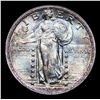 Image 2 : ***Auction Highlight*** 1921-p Standing Liberty Quarter TOP POP! 25c Graded ms67+ FH By SEGS (fc)