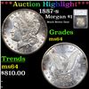 ***Auction Highlight*** 1887-s Morgan Dollar $1 Graded ms64 By SEGS (fc)