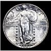 Image 2 : ***Auction Highlight*** 1927-p Standing Liberty Quarter 25c Graded ms66 By SEGS (fc)
