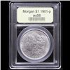 Image 4 : ***Auction Highlight*** 1901-p Morgan Dollar Vam 2 $1 Graded Choice AU/BU Slider By USCG (fc)