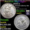 Image 1 : ***Auction Highlight*** 1851-o Seated Half Dollar 50c Graded Select+ Unc By USCG (fc)