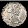 Image 2 : 1937-p Walking Liberty Half Dollar 50c Grades Select Unc