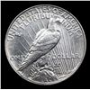Image 3 : 1927-d Peace Dollar $1 Grades Unc Details