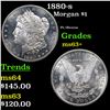 Image 1 : 1880-s Morgan Dollar $1 Grades Select+ Unc