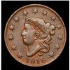 Image 2 : 1818 Coronet Head Large Cent n6 R1 1c Grades xf