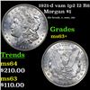 Image 1 : 1921-d Morgan Dollar vam 1p2 I2 R6 $1 Grades Select+ Unc