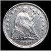 Image 2 : 1859-o Seated Liberty Half Dime 1/2 10c Grades xf details