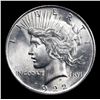 Image 2 : 1922-p Peace Dollar $1 Grades GEM+ Unc