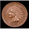 Image 2 : 1874 Indian Cent 1c Grades Choice AU/BU Slider