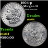 Image 1 : 1904-p Morgan Dollar $1 Grades Choice Unc
