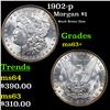 Image 1 : 1902-p Morgan Dollar $1 Grades Select+ Unc
