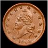 Image 2 : 1863 Turban Liberty Civil War Token f-8A/317a R2 1c Grades Select+ Unc BN