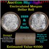 ***Auction Highlight*** 1889 & CC Uncirculated Morgan Dollar Shotgun Roll (fc)