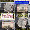 ***Auction Highlight*** Old Casino 50c Roll $10 Halves Las Vegas Casino Sands 1940 Walker & 1907 Bar