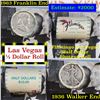 ***Auction Highlight*** Old Casino 50c Roll $10 Halves Las Vegas Casino Flamingo 1936 Walker & 1963 
