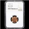 Image 2 : ***Auction Highlight*** NGC 1938-d Lincoln Cent Near Top POP! 1c Graded ms67 rd By NGC (fc)