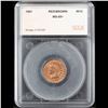Image 4 : ***Auction Highlight*** 1891 Indian Cent 1c Graded ms65+ rb By SEGS (fc)