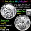 Image 1 : ***Auction Highlight*** 1937-p Boone Old Commem Half Dollar Near Top POP! 50c Graded ms67+ By SEGS (