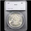 Image 4 : ***Auction Highlight*** 1891-p Morgan Dollar $1 Graded ms64+ By SEGS (fc)