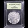 Image 4 : ***Auction Highlight*** 1886-o Morgan Dollar $1 Graded Select Unc By USCG (fc)
