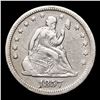 Image 2 : 1857-p Seated Liberty Quarter 25c Grades vf++