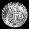Image 3 : 1945-p Mercury Dime 10c Grades GEM++ Unc