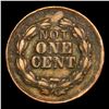 Image 3 : 1863 Not One Cent Civil War Token F-196-355a R3 1c Grades vf++