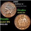 Image 1 : 1897 Indian Cent 1c Grades Select Unc BN