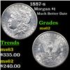 Image 1 : 1887-s Morgan Dollar $1 Grades Select Unc