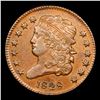 Image 2 : 1828 Classic Head half cent C-3 1/2c Grades Select AU