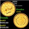Image 1 : 1852 Gold Dollar $1 Grades Select Unc