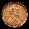 Image 2 : 1918-d Lincoln Cent 1c Grades Choice+ Unc BN