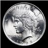 Image 2 : 1922-p Peace Dollar $1 Grades GEM+ Unc