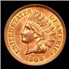 Image 2 : 1908 Indian Cent 1c Grades GEM Unc RB