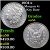 1901-s Morgan Dollar $1 Grades Choice AU