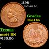 Image 1 : 1898 Indian Cent 1c Grades Choice Unc BN