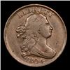 Image 2 : 1804 Draped Bust Half Cent 1/2c Grades vf++