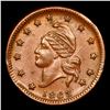 Image 2 : 1863 Turban Liberty Civil War Token 1c Grades Choice Unc BN