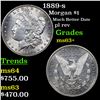 Image 1 : 1889-s Morgan Dollar $1 Grades Select+ Unc