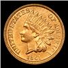 Image 2 : 1861 Indian Cent 1c Grades Choice Unc