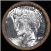 Image 2 : ***Auction Highlight*** Full solid date Uncirculated 1922-p Peace silver dollar roll, 20 coins (fc)