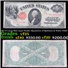 Image 1 : 1917 $1 Large Size Legal Tender, Signatures of Spellman & White, FR39  Grades vf+