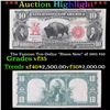 ***Auction Highlight*** The Famous Ten-Dollar "Bison Note" of 1901 $10 Grades vf++ (fc)