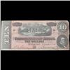 Image 2 : 1864 $10 Confederate Note, T-68 Grades vf++