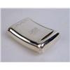 Image 1 : A GEORGE III SILVER CURVED RECTANGULAR WITH INSET HINGED LID SNUFFBOX
