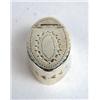 Image 2 : A GEORGE III SILVER MINIATURE OVAL SNUFF BOX