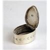 Image 3 : A GEORGE III SILVER MINIATURE OVAL SNUFF BOX